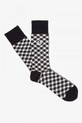 Fred Perry Check Socks