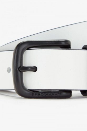 Fred Perry Matt Leather Belts