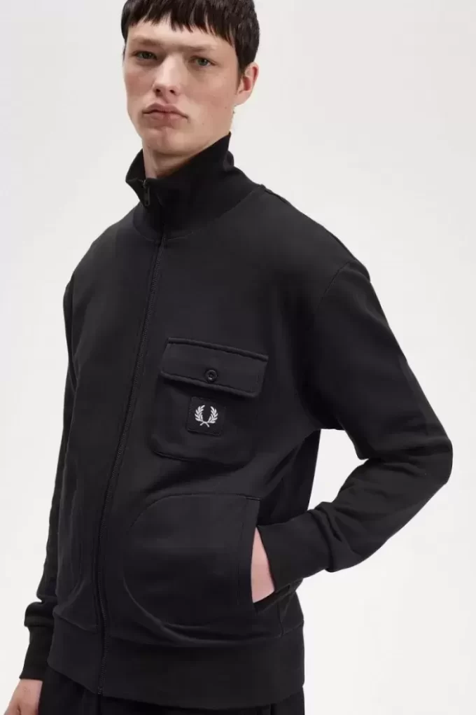 Funnel Neck Men’s Track Jackets
