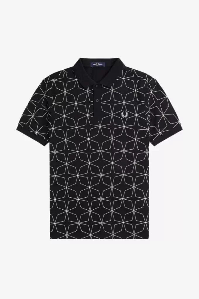 Geometric Men’s Polo Shirt Geometric Men’s Polo Shirt