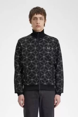 Geometric Print Men’s Track Jackets Geometric Print Men’s Track Jackets