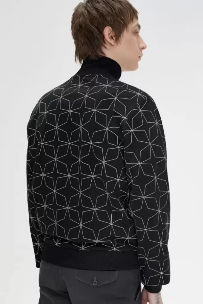 Geometric Print Men’s Track Jackets Geometric Print Men’s Track Jackets