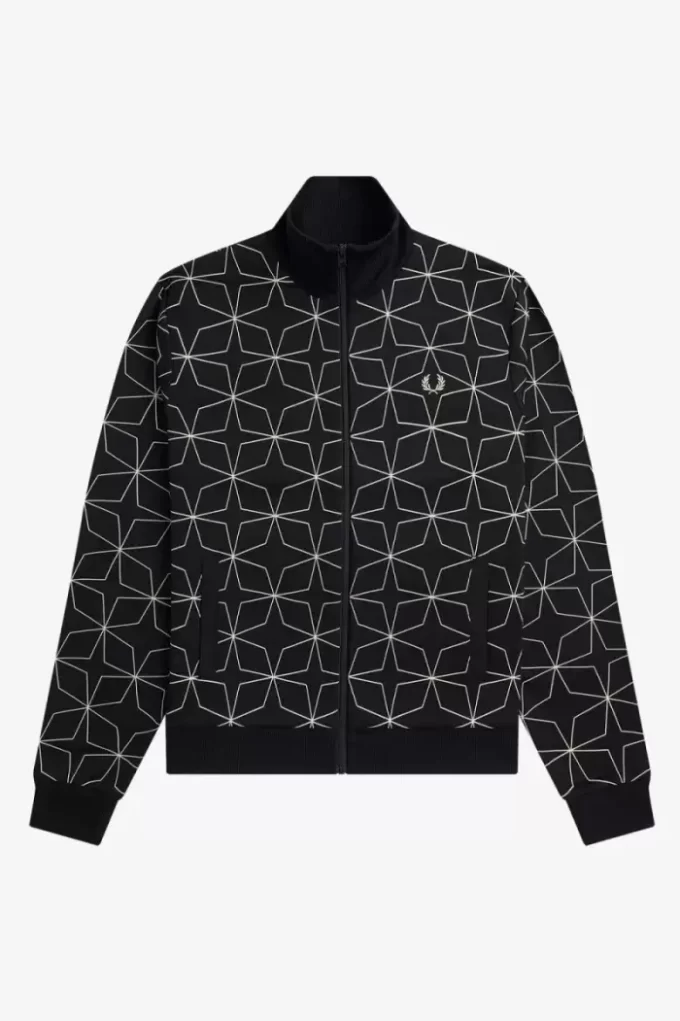 Geometric Print Men’s Track Jackets Geometric Print Men’s Track Jackets