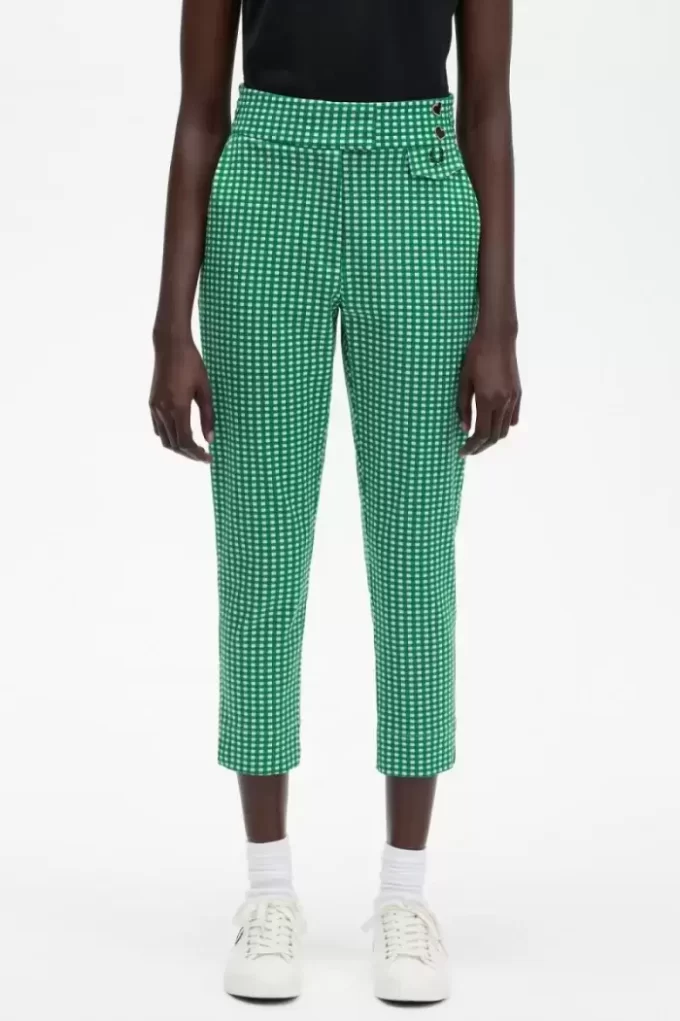 Gingham Women’s Pants Gingham Women’s Pants