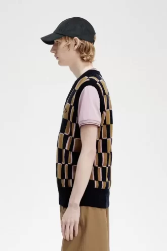 Glitch Chequerboard Men’s Tanks Glitch Chequerboard Men’s Tanks