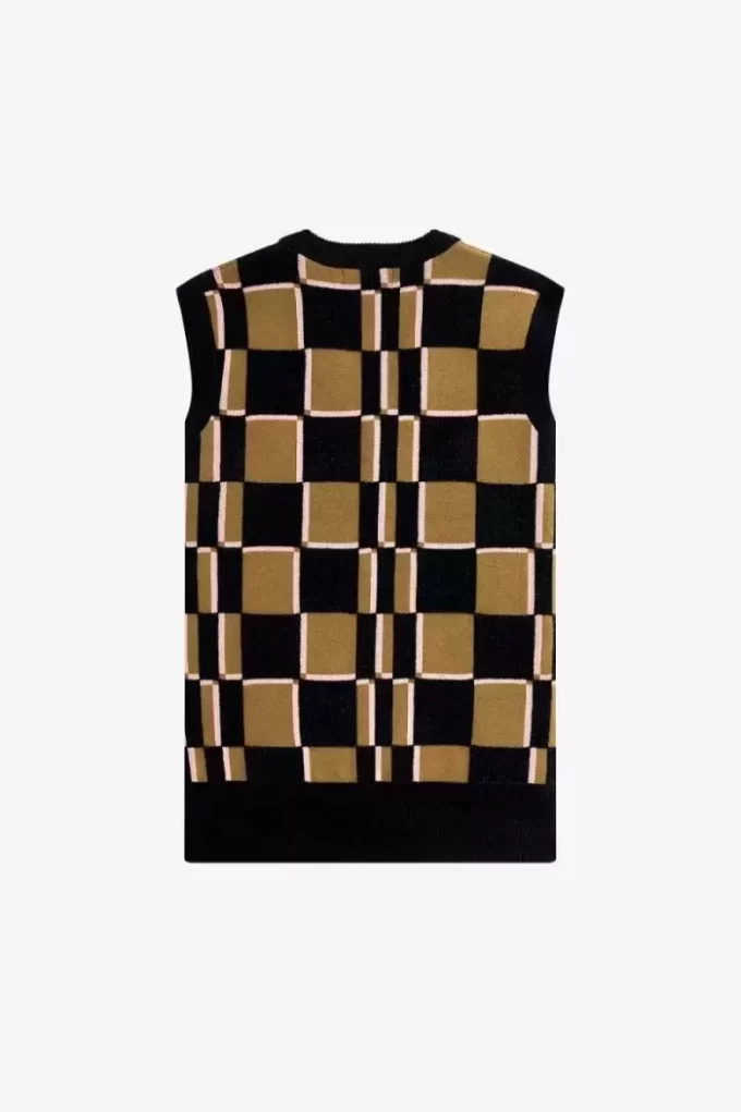Glitch Chequerboard Men’s Tanks