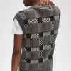 Glitch Tartan Knitted Men’s Tanks Glitch Tartan Knitted Men’s Tanks