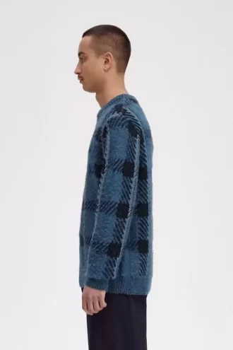Glitch Tartan Men’s Jumper