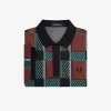 Glitch Tartan Men’s Polo Shirt Glitch Tartan Men’s Polo Shirt
