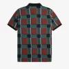 Glitch Tartan Men’s Polo Shirt Glitch Tartan Men’s Polo Shirt