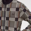 Glitch Tartan Men’s Track Jackets Glitch Tartan Men’s Track Jackets
