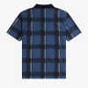 Glitch Tartan Zip Neck Men’s Polo Shirt Glitch Tartan Zip Neck Men’s Polo Shirt