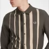 Gradient Stripe Long Sleeve Men’s Polo Shirt Gradient Stripe Long Sleeve Men’s Polo Shirt