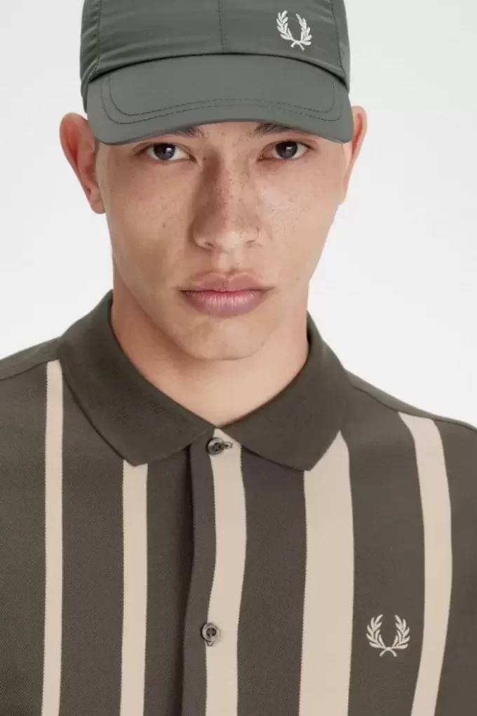 Gradient Stripe Long Sleeve Men’s Polo Shirt Gradient Stripe Long Sleeve Men’s Polo Shirt