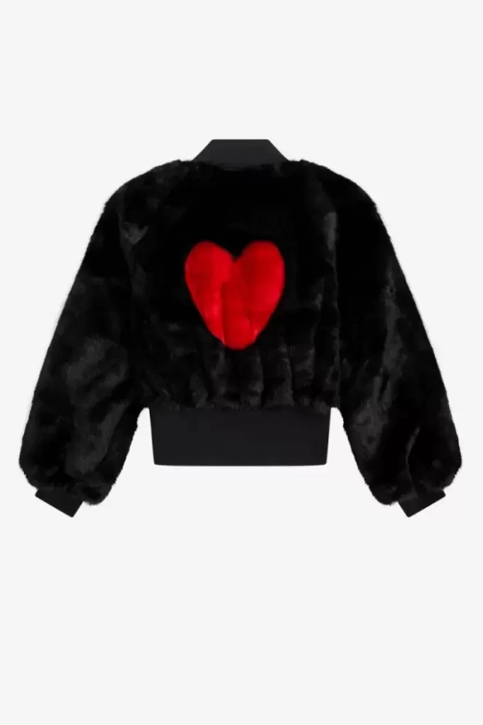 Heart Detail Faux Fur Women’s Jackets Heart Detail Faux Fur Women’s Jackets