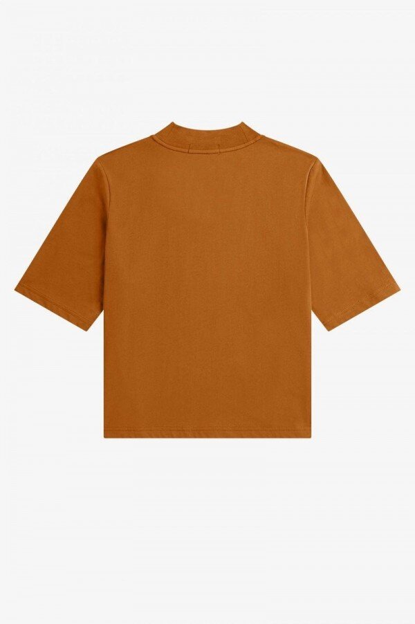 High Neck Badge Detail T Shirts High Neck Badge Detail T Shirts