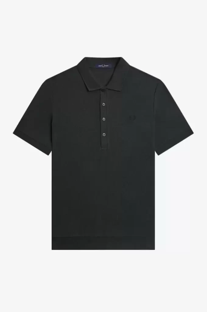 Honeycomb Cotton Men’s Polo Shirt Honeycomb Cotton Men’s Polo Shirt