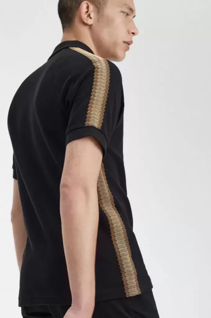 Honeycomb Taped Men’s Polo Shirt Honeycomb Taped Men’s Polo Shirt