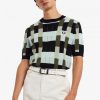 Jacquard Knitted T Shirts