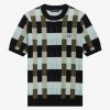 Jacquard Knitted T Shirts