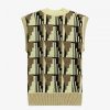 Jacquard Knitted Tank Knitwear Jacquard Knitted Tank Knitwear