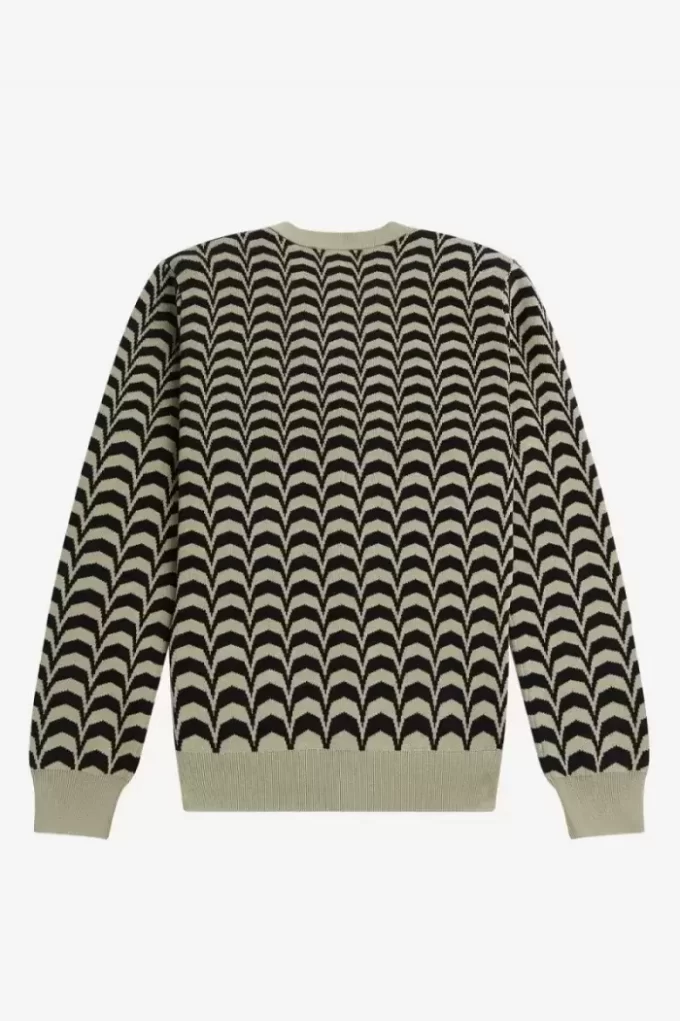 Jacquard Men’s Cardigan