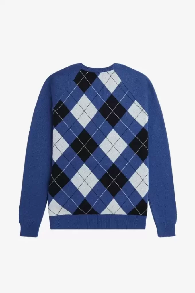Lambswool Argyle V-Neck Men’s Jumper Lambswool Argyle V-Neck Men’s Jumper
