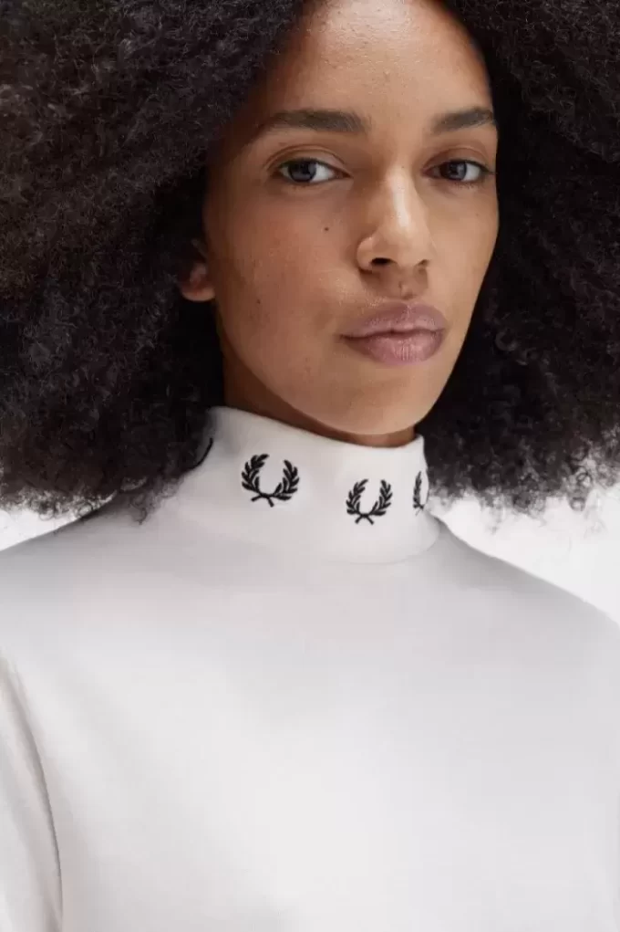 Laurel Wreath High Neck Women’s T-Shirt Laurel Wreath High Neck Women’s T-Shirt