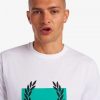 Laurel Wreath Print T Shirts
