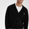 Laurel Wreath Trim Men’s Cardigan