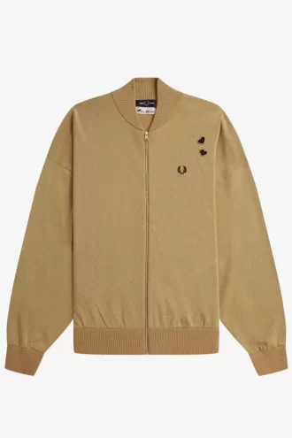 Metallic Knitted Bomber Women’s Jackets 1964