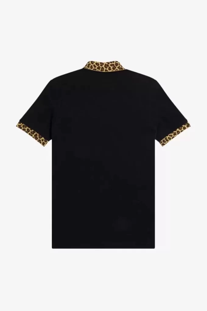 Noongoons Leopard Print Men’s Polo Shirt Noongoons Leopard Print Men’s Polo Shirt