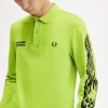 Noongoons Long Sleeve Graphic Men’s Polo Shirt