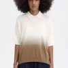 Ombre Knitted Women’s Shirt Ombre Knitted Women’s Shirt