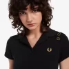 Open-Collar Piqué Women’s Polo Shirt