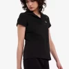 Open-Collar Piqué Women’s Polo Shirt