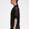 Open-Knit Button-Through Women’s Shirt Open-Knit Button-Through Women’s Shirt