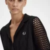 Open-Knit Button-Through Women’s Shirt Open-Knit Button-Through Women’s Shirt