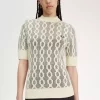 Open-Knit Short Sleeve Women’s Jumper Open-Knit Short Sleeve Women’s Jumper