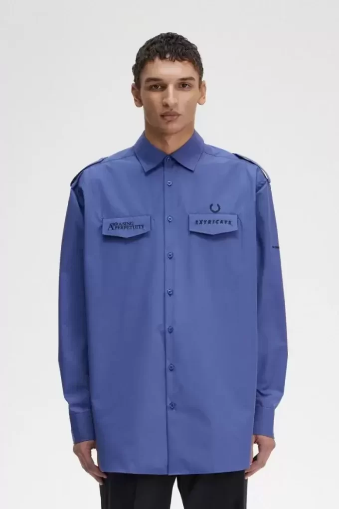 Oversized Utility Men’s Shirt
