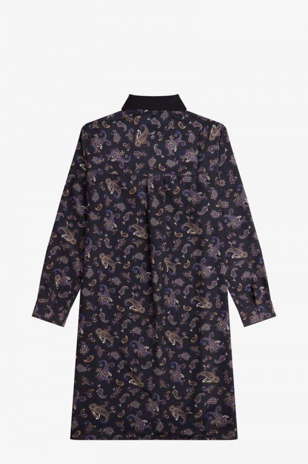 Paisley Print Shirt Dress Paisley Print Shirt Dress