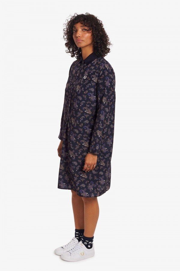 Paisley Print Shirt Dress Paisley Print Shirt Dress