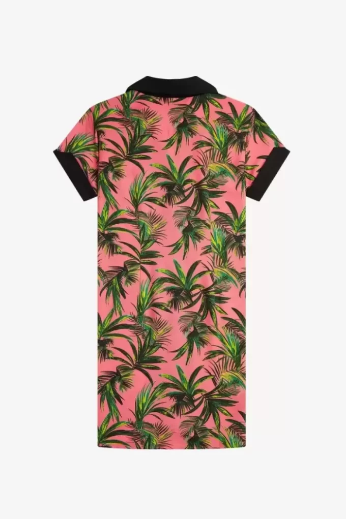 Palm Print Shirt Women’s Dress Palm Print Shirt Women’s Dress