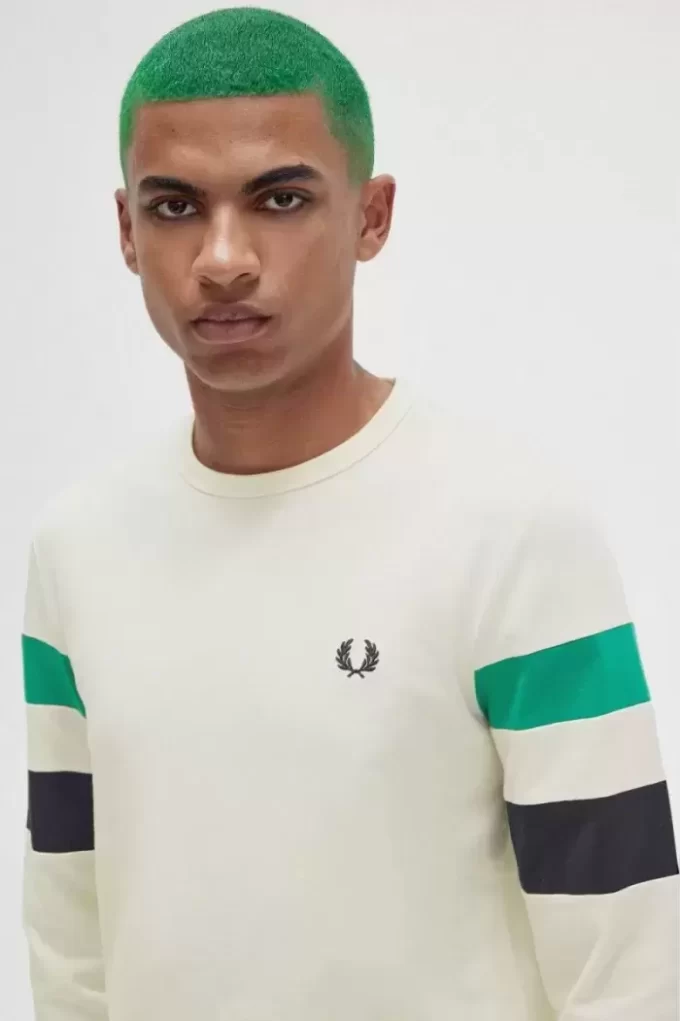 Panelled Sleeve Long Sleeve Men’s T-Shirt Panelled Sleeve Long Sleeve Men’s T-Shirt