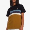 Panelled Stripe T Shirts Panelled Stripe T Shirts