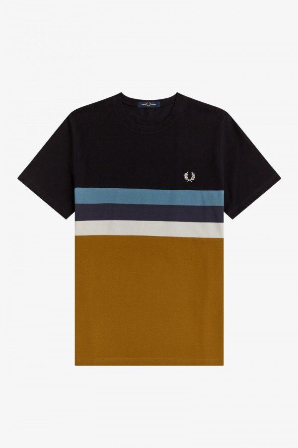 Panelled Stripe T Shirts Panelled Stripe T Shirts