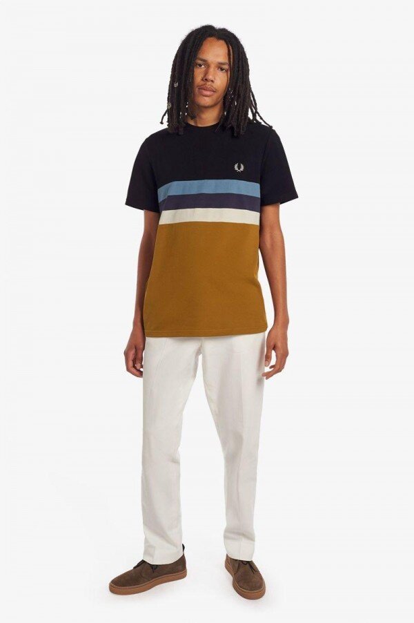 Panelled Stripe T Shirts Panelled Stripe T Shirts