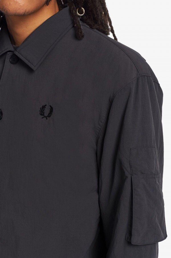 Patch Detail Overshirt Shirts Patch Detail Overshirt Shirts