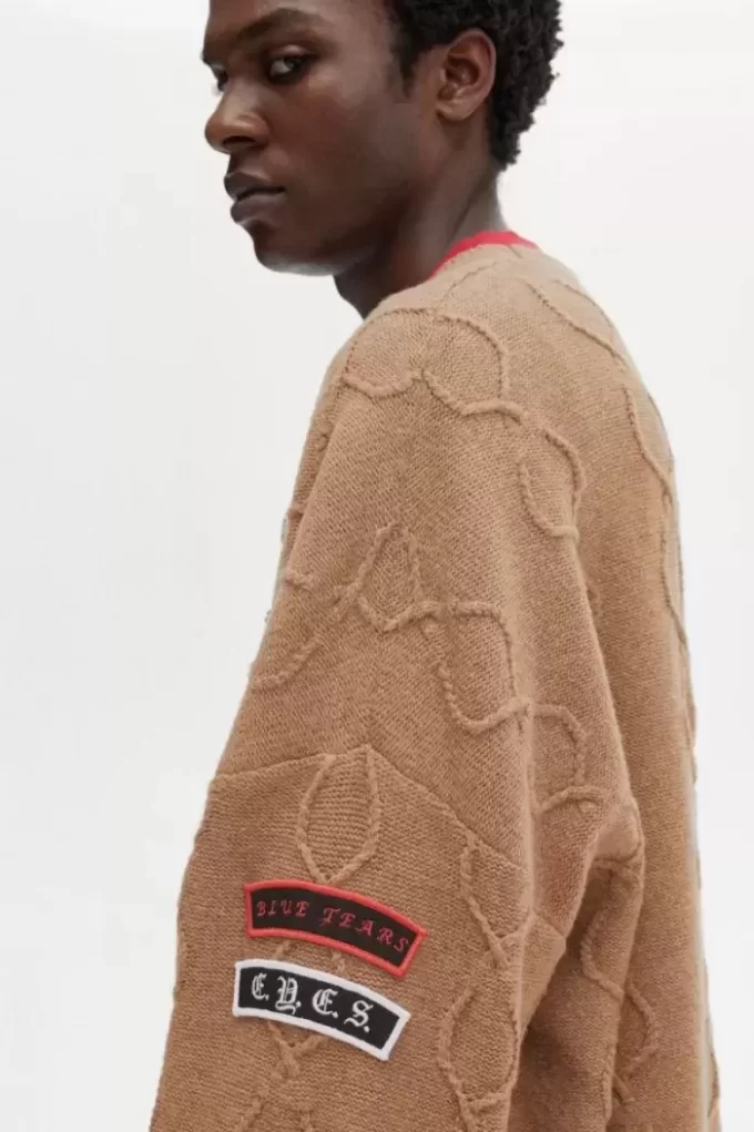 Patch Detail Oversized Men’s Jumper Patch Detail Oversized Men’s Jumper