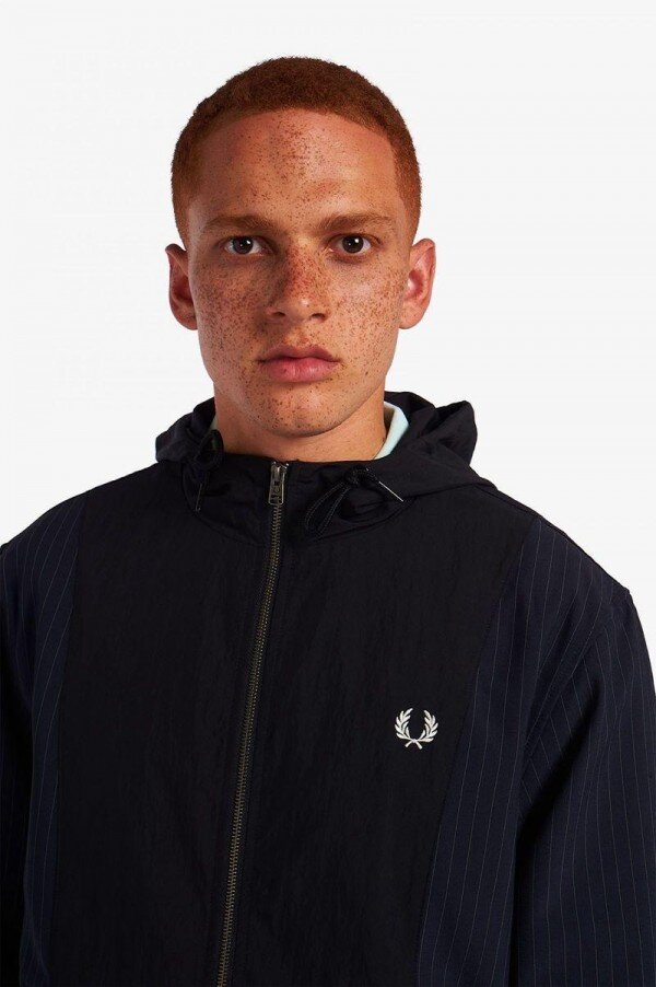 Pinstripe Panel Woven Track Jackets Pinstripe Panel Woven Track Jackets